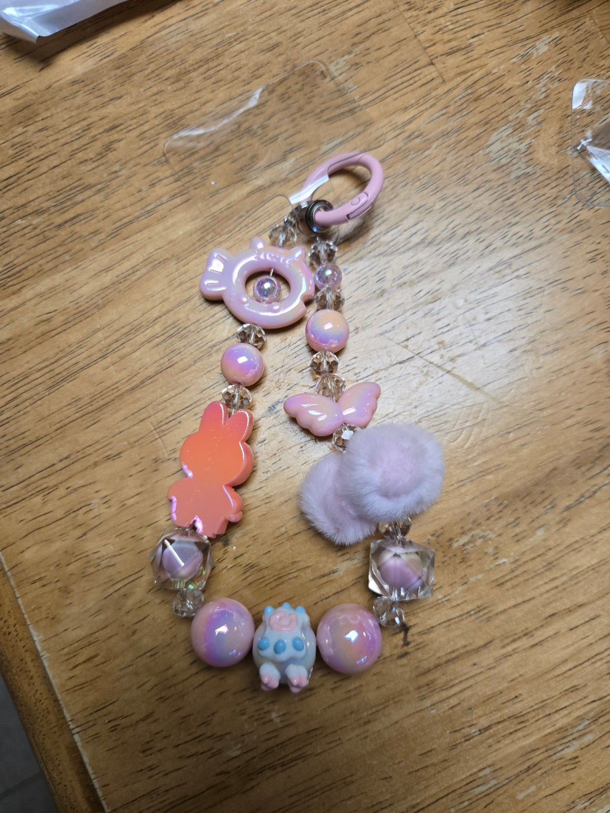 Cute Cartoon Hairball/ Mini Bunny Charms for Bags, Phones & Backpacks