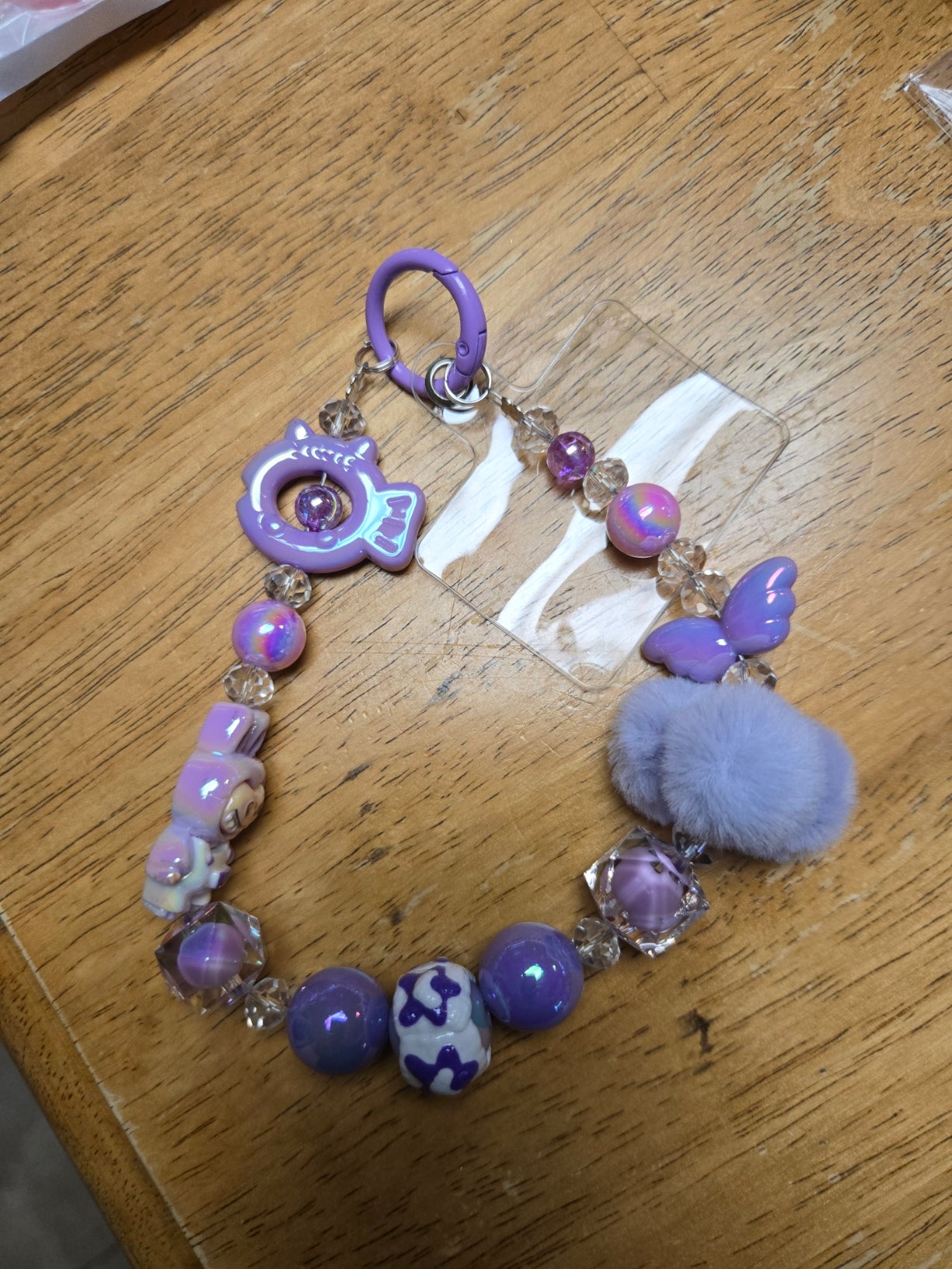 Cute Cartoon Hairball/ Mini Bunny Charms for Bags, Phones & Backpacks