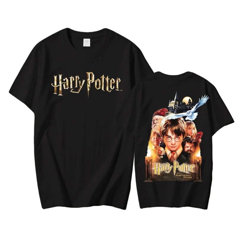 Harry Potter T-shirt for Spring/Summer Gameing Tee-shirt for Boys/girls High Quality Tshirt Cotton Fashion Unisex Camisetas Tees