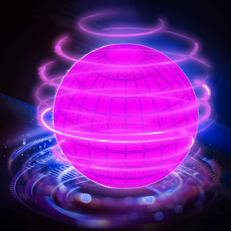 Flying Orb Boomerang Ball with LED Lights – Magic Hover Drone Spinner Toy for Kids & Adults | Stress Relief & Family Fun