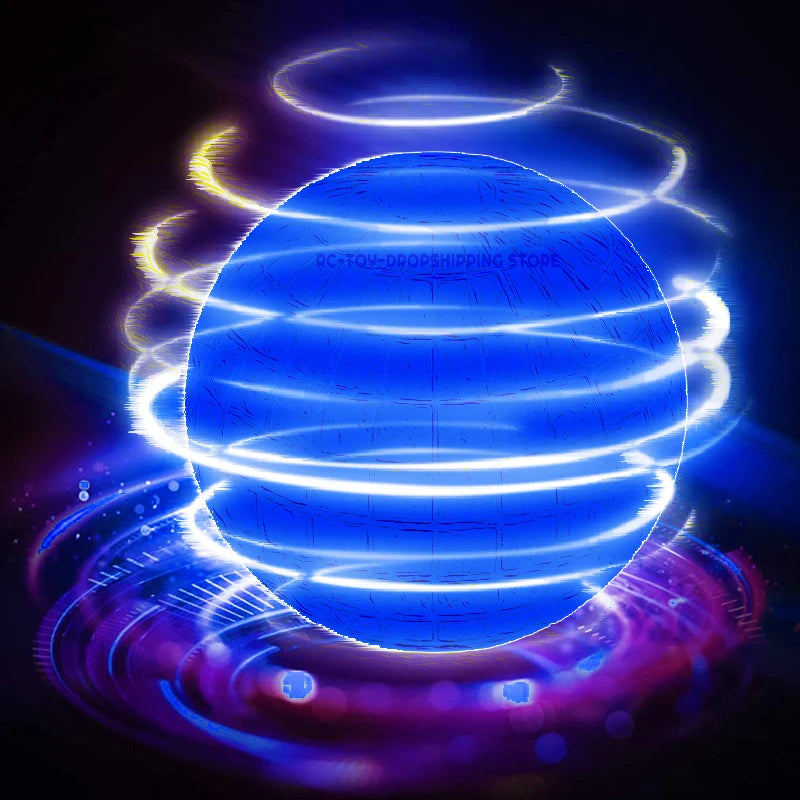 Flying Orb Boomerang Ball with LED Lights – Magic Hover Drone Spinner Toy for Kids & Adults | Stress Relief & Family Fun