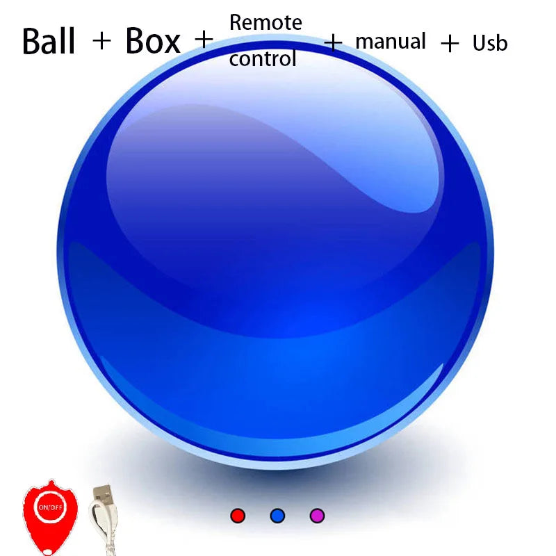 Flying Orb Boomerang Ball with LED Lights – Magic Hover Drone Spinner Toy for Kids & Adults | Stress Relief & Family Fun
