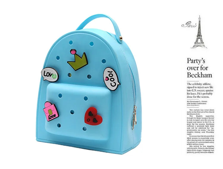 Kids Backpack Cartoon Backpacks Cute Backpacks Women Bucket Backpack Mother Kids Bags for Girl School Bag with 5 Charms