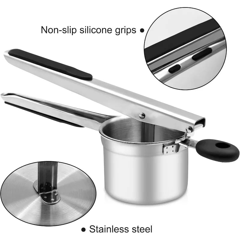 Heavy Duty Stainless Steel Potato Ricer