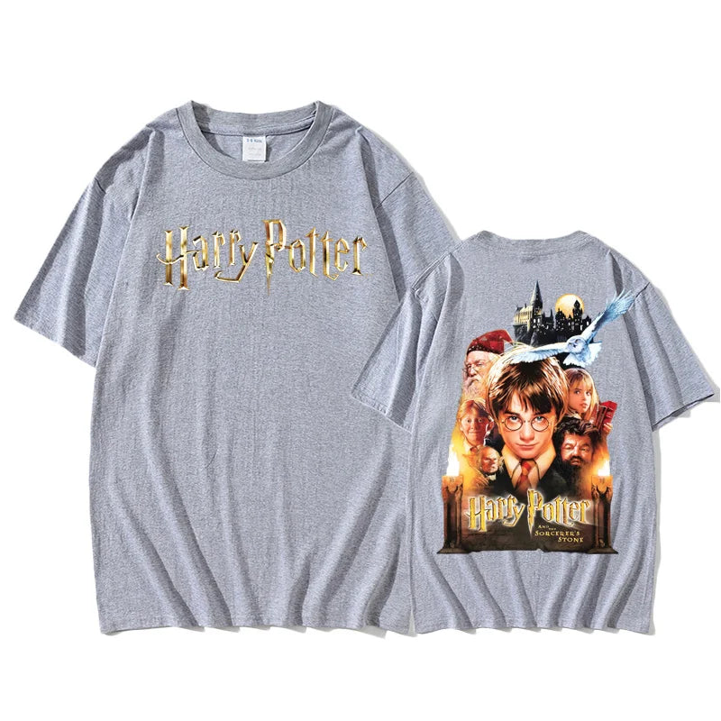 Harry Potter T-shirt for Spring/Summer Gameing Tee-shirt for Boys/girls High Quality Tshirt Cotton Fashion Unisex Camisetas Tees