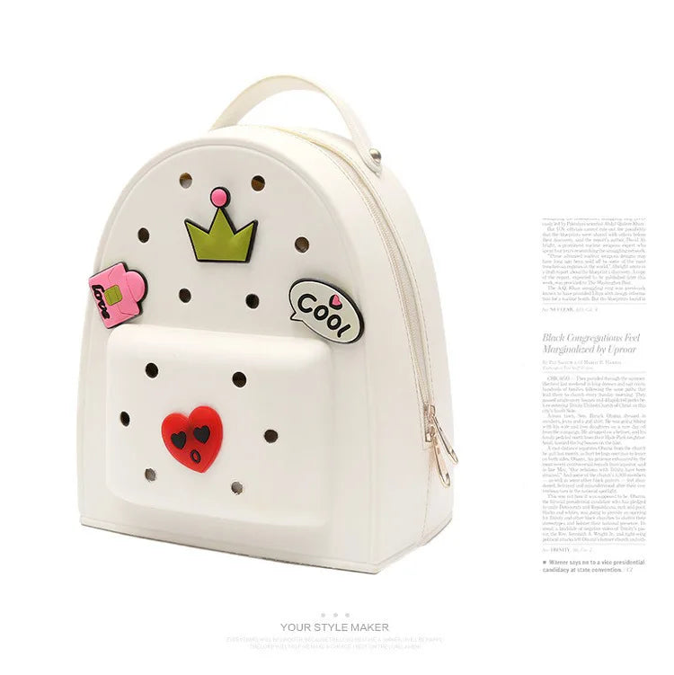 Kids Backpack Cartoon Backpacks Cute Backpacks Women Bucket Backpack Mother Kids Bags for Girl School Bag with 5 Charms
