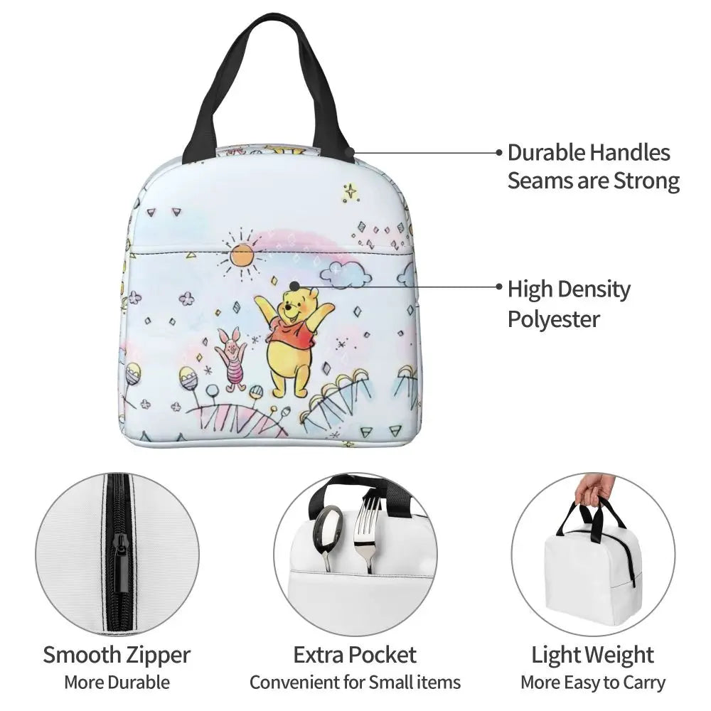 Winnie the Pooh Thermal Insulated Lunch Bags โ 21 Adorable Styles