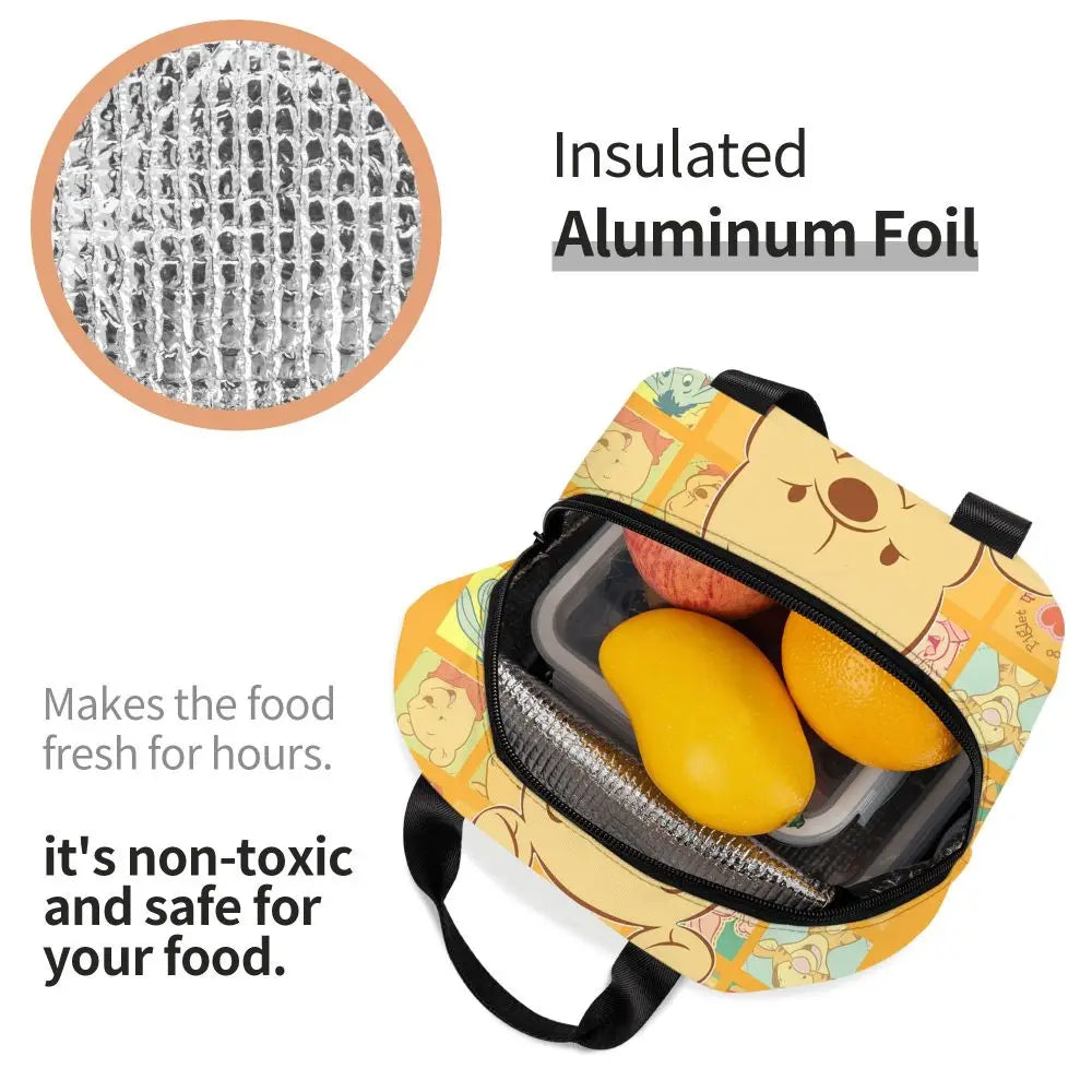 Winnie the Pooh Thermal Insulated Lunch Bags โ 21 Adorable Styles