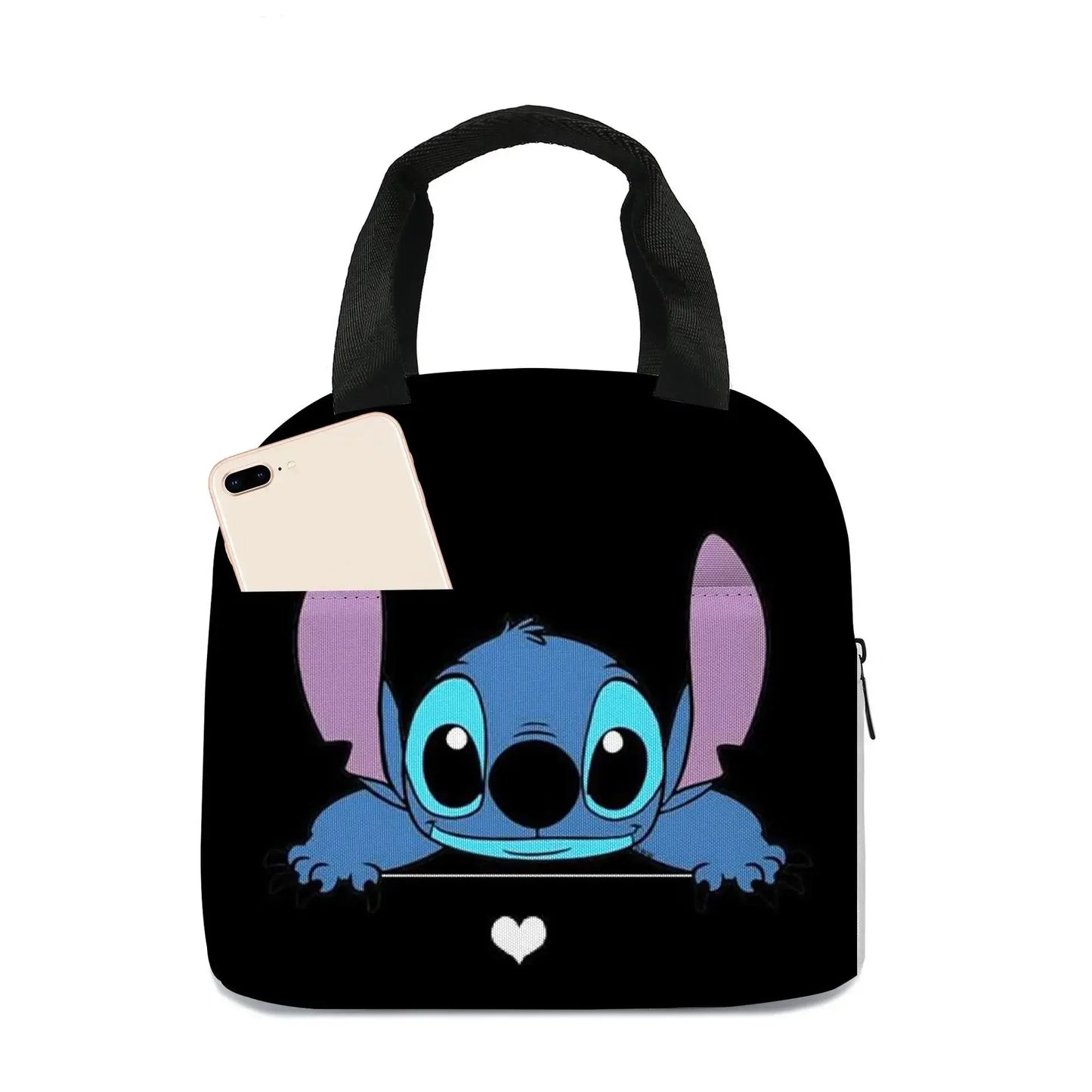 Stitch-Inspired Kids Lunch Bag β Insulated for School & Travel (Lightweight | Leak-Proof | Gift-Ready)