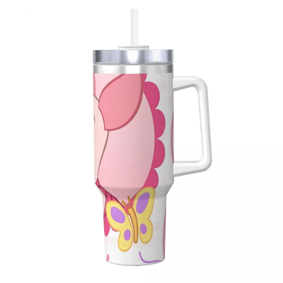 Winnie the Pooh Stainless Steel Tumbler β 40oz Leak-Proof Mug with Straw & Handle (Hot & Cold Drinks | Beach & Travel Ready)
