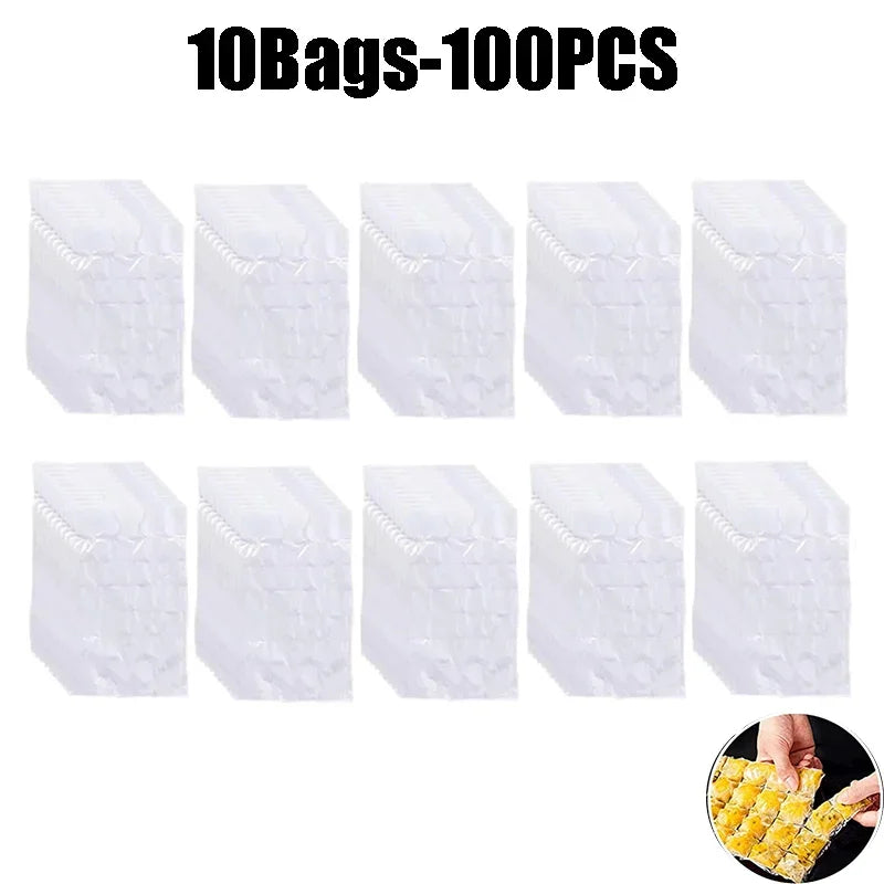 🧊 Disposable Ice Maker Bags/ Disposable Ice Cube Bags/ Self-Sealing