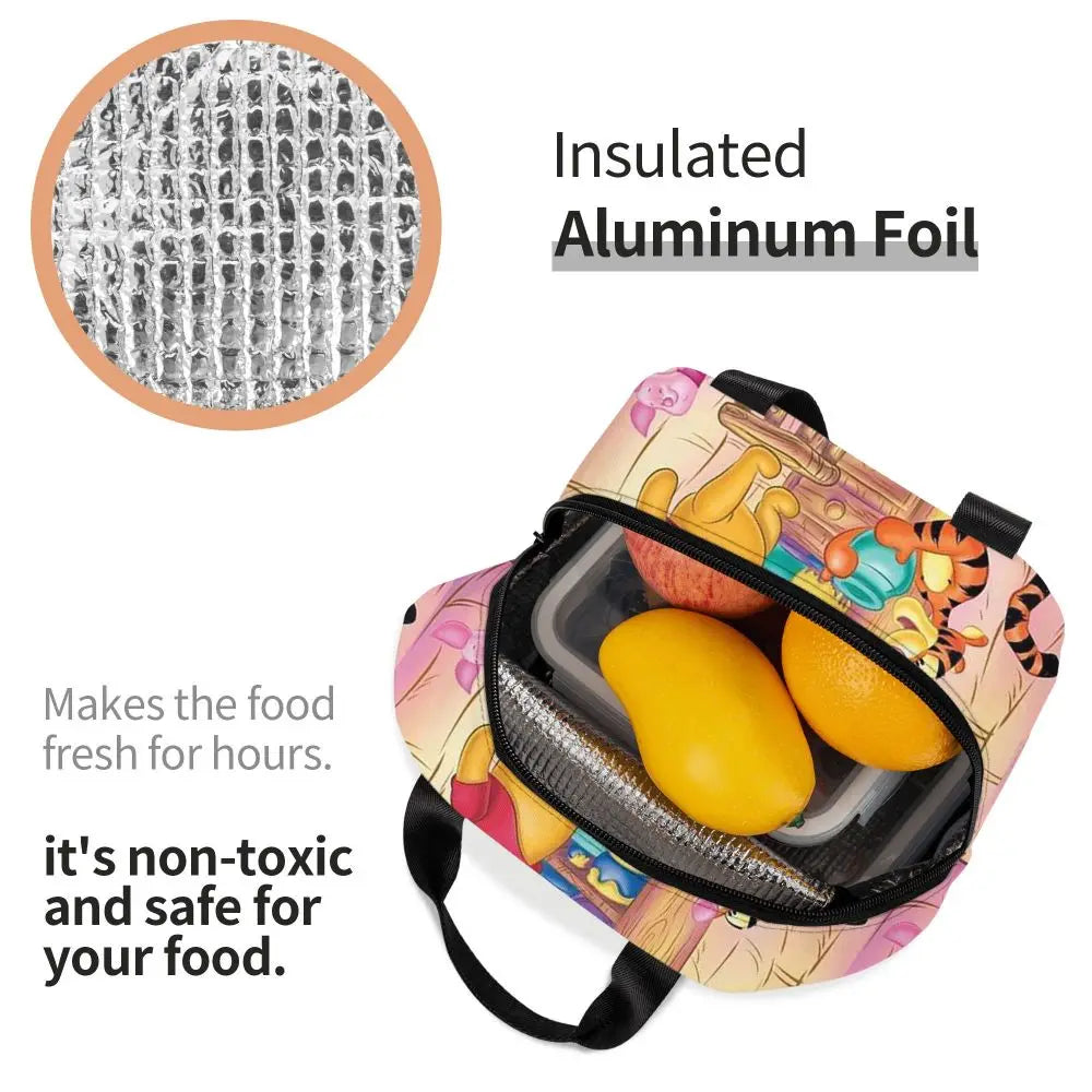 Winnie the Pooh Thermal Insulated Lunch Bags โ 21 Adorable Styles