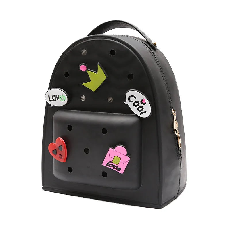 Kids Backpack Cartoon Backpacks Cute Backpacks Women Bucket Backpack Mother Kids Bags for Girl School Bag with 5 Charms