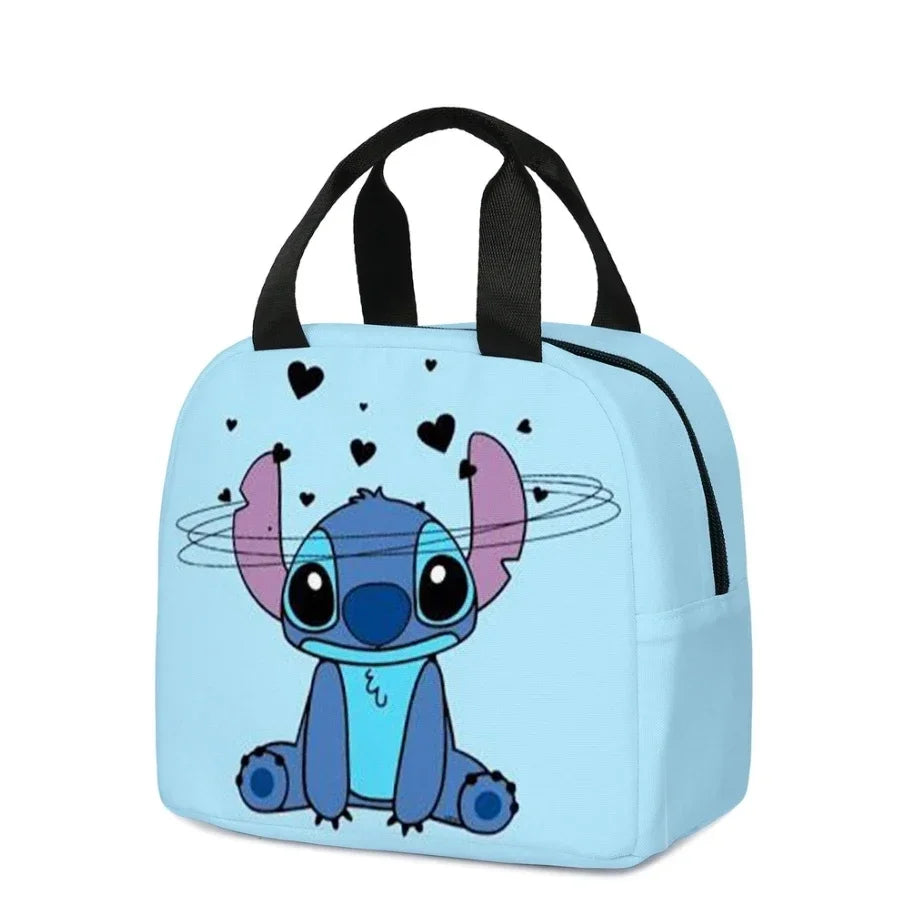 Stitch-Inspired Kids Lunch Bag β Insulated for School & Travel (Lightweight | Leak-Proof | Gift-Ready)