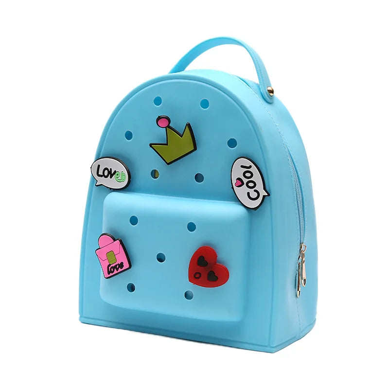 Kids Backpack Cartoon Backpacks Cute Backpacks Women Bucket Backpack Mother Kids Bags for Girl School Bag with 5 Charms