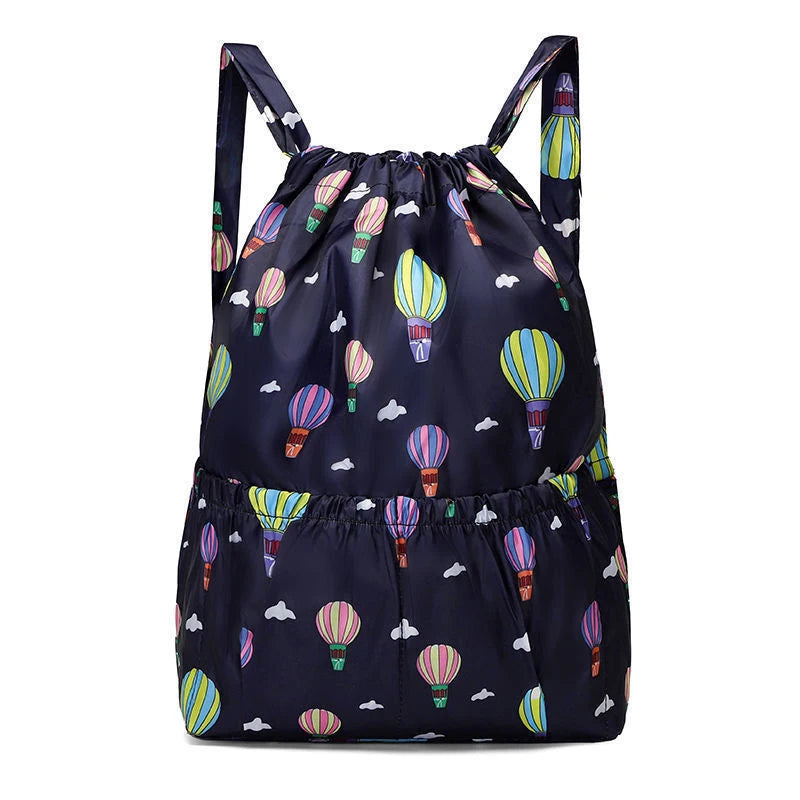 Minimalist Drawstring Backpack β Large Capacity & Lightweight for Women (Travel, Fitness, Shopping & Daily Use)