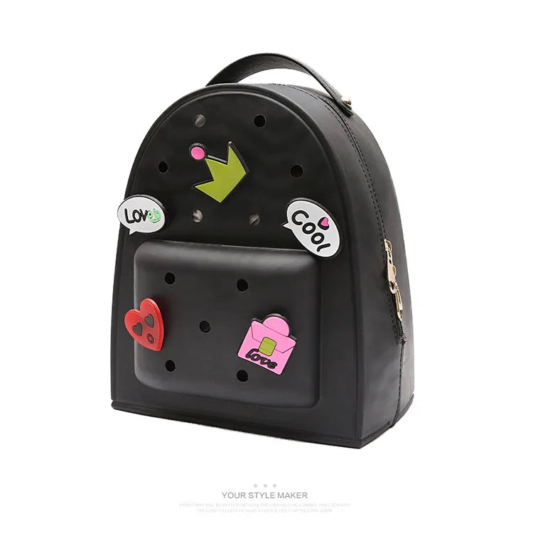 Kids Backpack Cartoon Backpacks Cute Backpacks Women Bucket Backpack Mother Kids Bags for Girl School Bag with 5 Charms