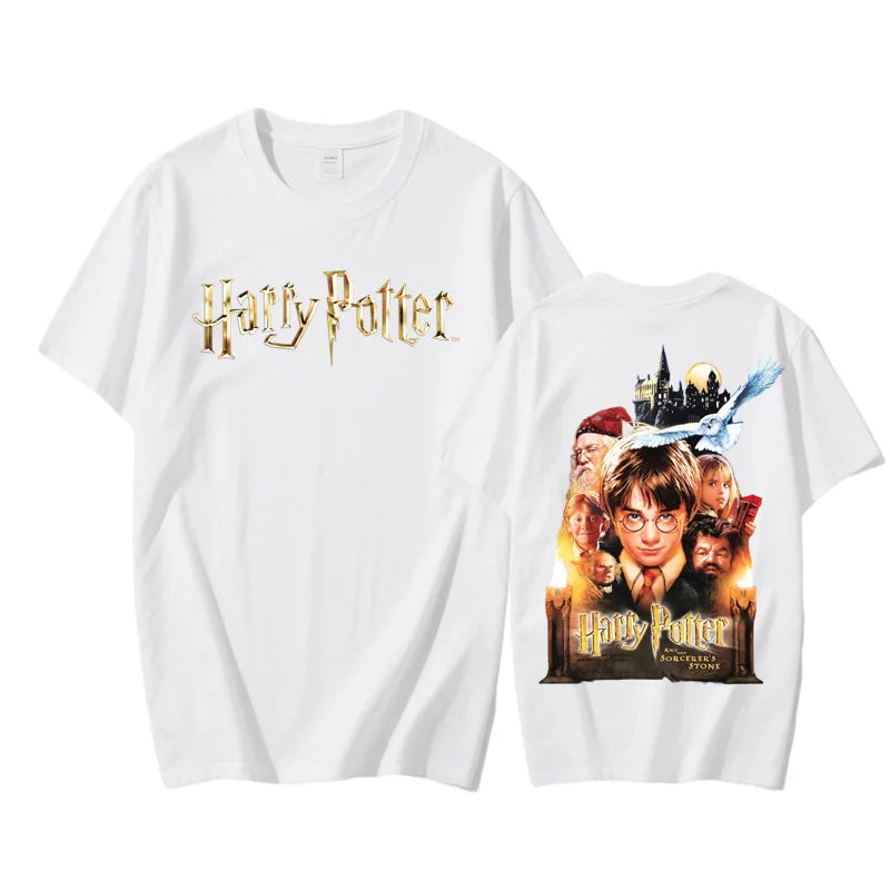 Harry Potter T-shirt for Spring/Summer Gameing Tee-shirt for Boys/girls High Quality Tshirt Cotton Fashion Unisex Camisetas Tees