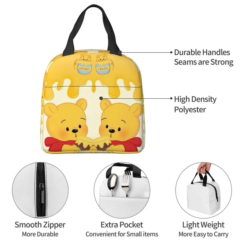 Winnie the Pooh Thermal Insulated Lunch Bags โ 21 Adorable Styles