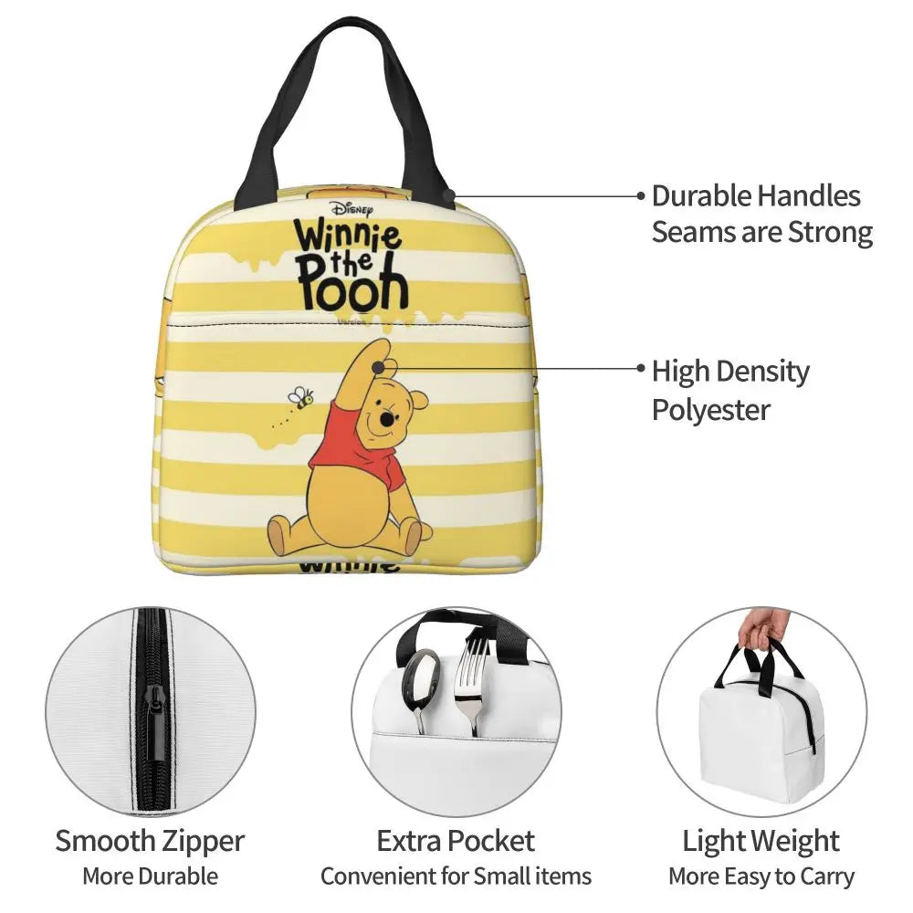 Winnie the Pooh Thermal Insulated Lunch Bags โ 21 Adorable Styles