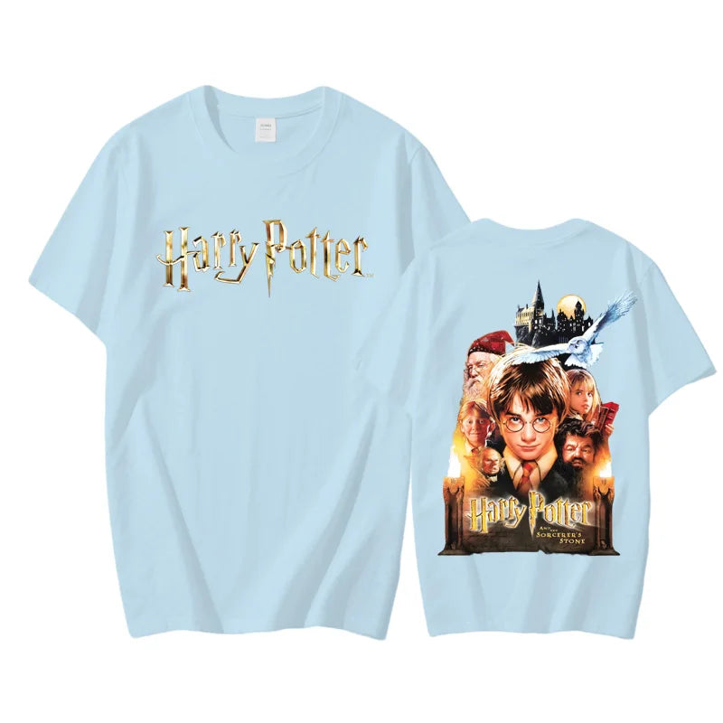 Harry Potter T-shirt for Spring/Summer Gameing Tee-shirt for Boys/girls High Quality Tshirt Cotton Fashion Unisex Camisetas Tees