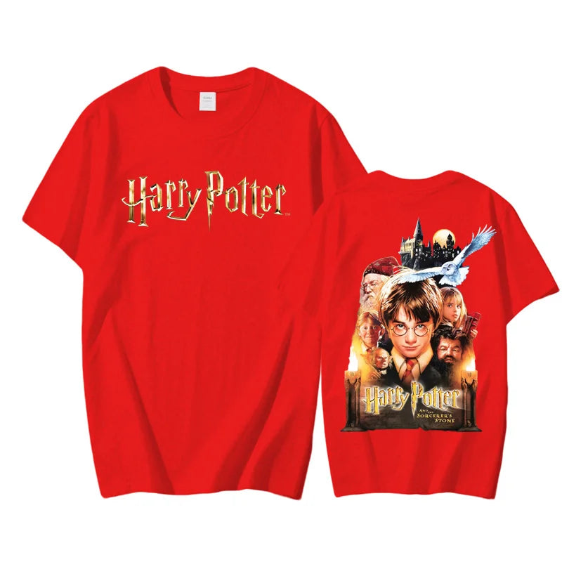 Harry Potter T-shirt for Spring/Summer Gameing Tee-shirt for Boys/girls High Quality Tshirt Cotton Fashion Unisex Camisetas Tees