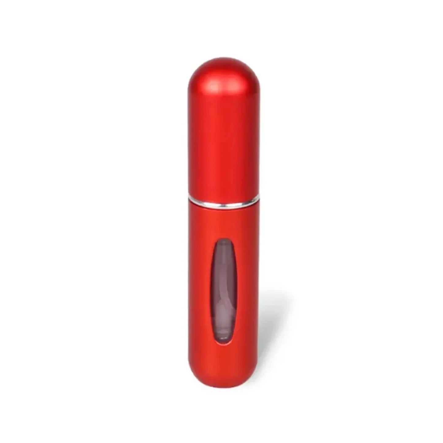 Mini Refillable Aluminum Pump Bottle – 5ml Travel Size with Bottom Dispense Design