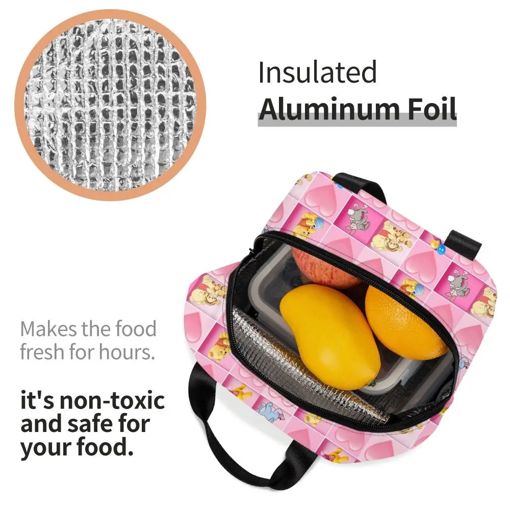 Winnie the Pooh Thermal Insulated Lunch Bags โ 21 Adorable Styles