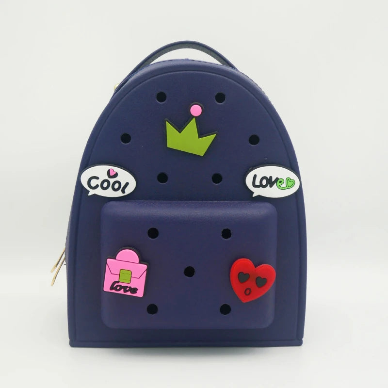 Kids Backpack Cartoon Backpacks Cute Backpacks Women Bucket Backpack Mother Kids Bags for Girl School Bag with 5 Charms