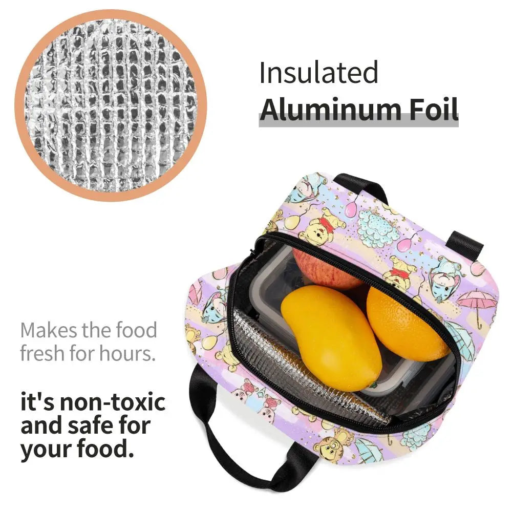 Winnie the Pooh Thermal Insulated Lunch Bags โ 21 Adorable Styles