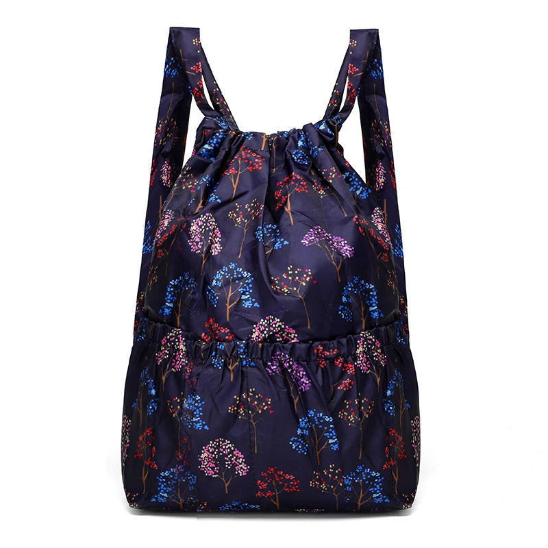 Minimalist Drawstring Backpack β Large Capacity & Lightweight for Women (Travel, Fitness, Shopping & Daily Use)