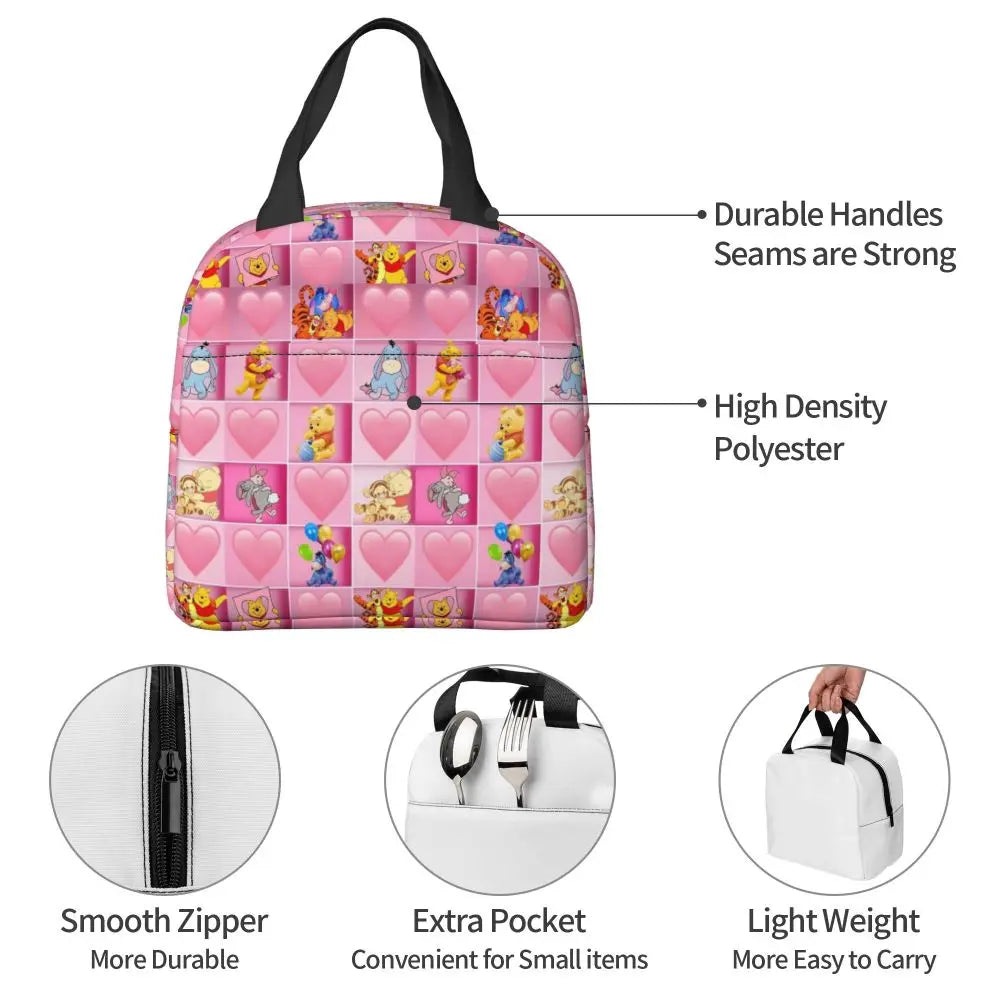 Winnie the Pooh Thermal Insulated Lunch Bags โ 21 Adorable Styles