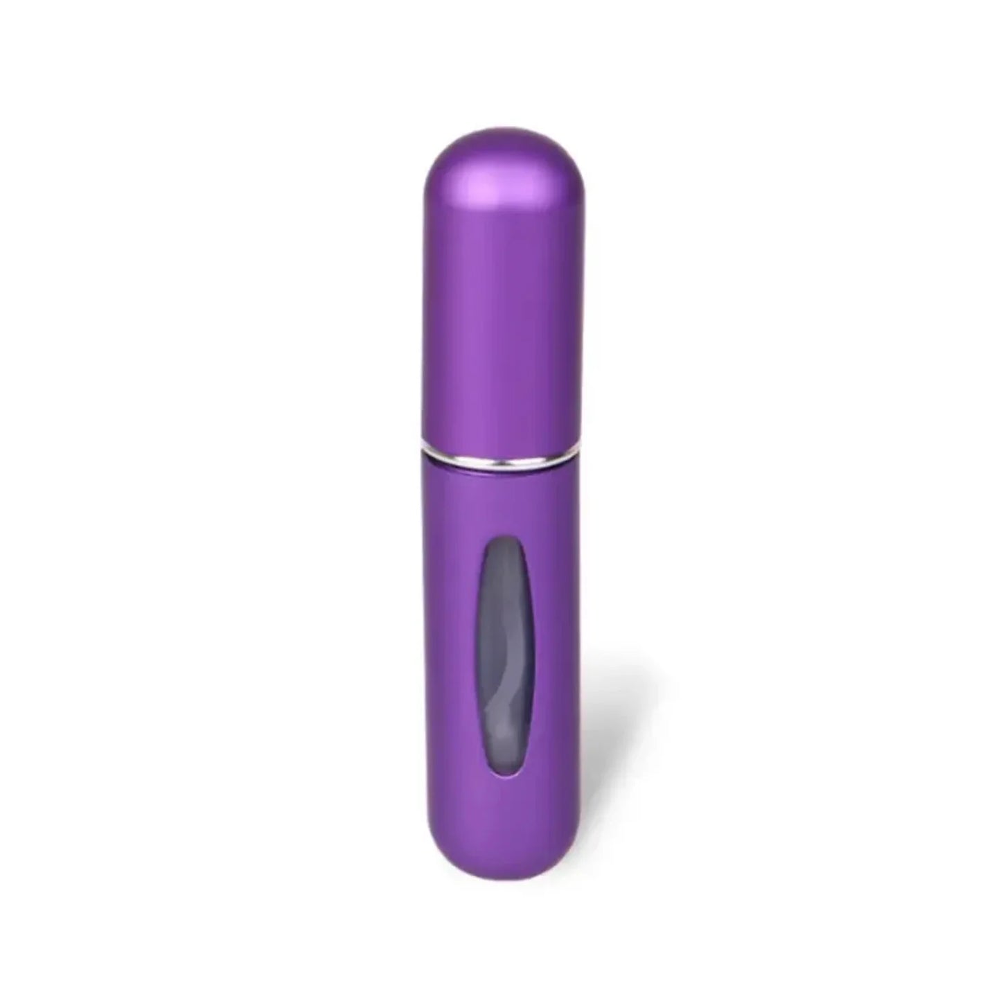 Mini Refillable Aluminum Pump Bottle – 5ml Travel Size with Bottom Dispense Design