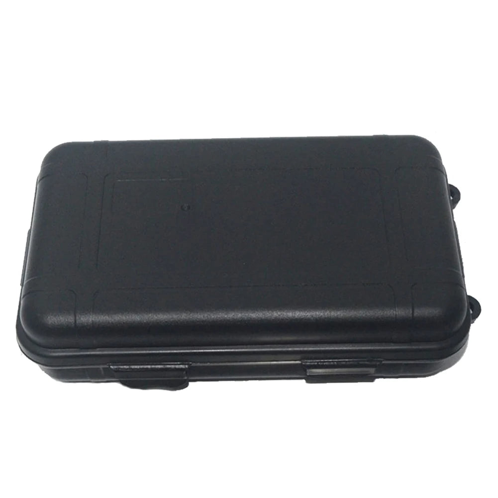 Waterproof Outdoor Survival Box – Portable Shockproof Dustproof Case for Camping, Hiking, Boating, and Geocaching