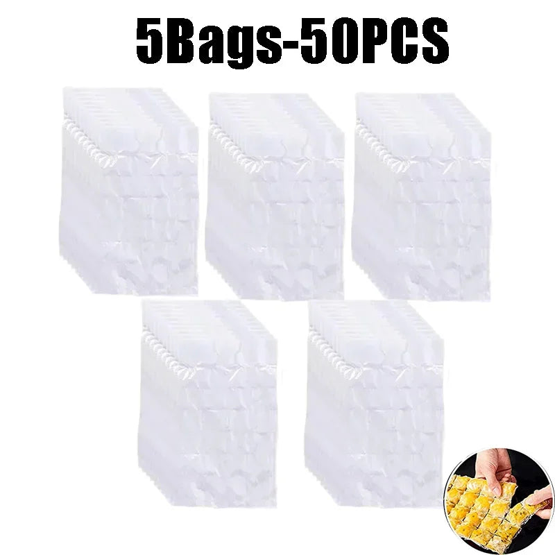 🧊 Disposable Ice Maker Bags/ Disposable Ice Cube Bags/ Self-Sealing