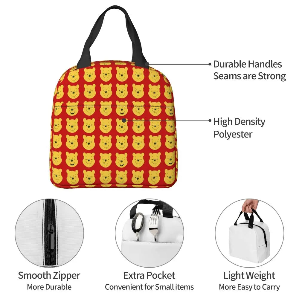 Winnie the Pooh Thermal Insulated Lunch Bags โ 21 Adorable Styles