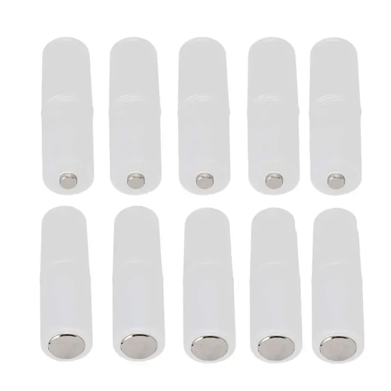 10/15PCS AAA to AA Size Cell Battery Converter Adapter Batteries Holder Storage Box Plastic Case Switcher For AAA to AA Battery