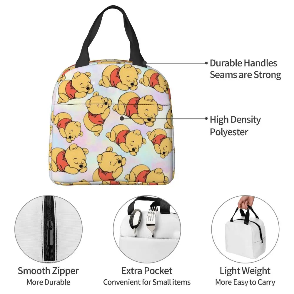 Winnie the Pooh Thermal Insulated Lunch Bags โ 21 Adorable Styles