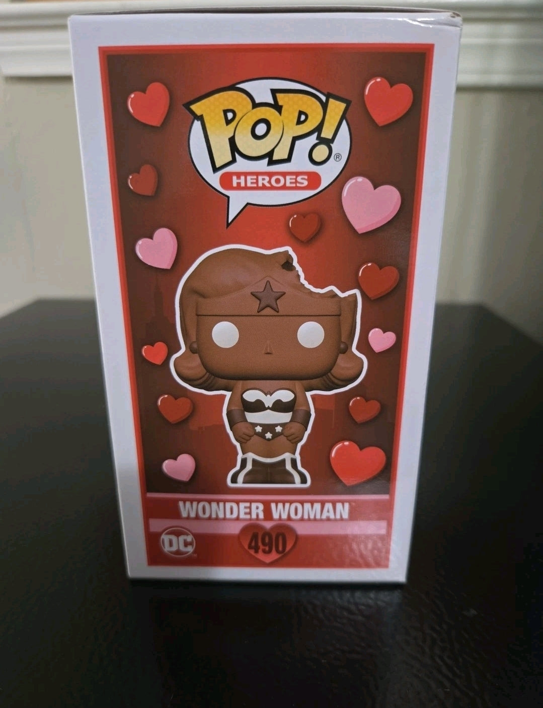 Funko Pop! Heroes: Wonder Woman (Valentine Chocolate) #490 – DC Comics