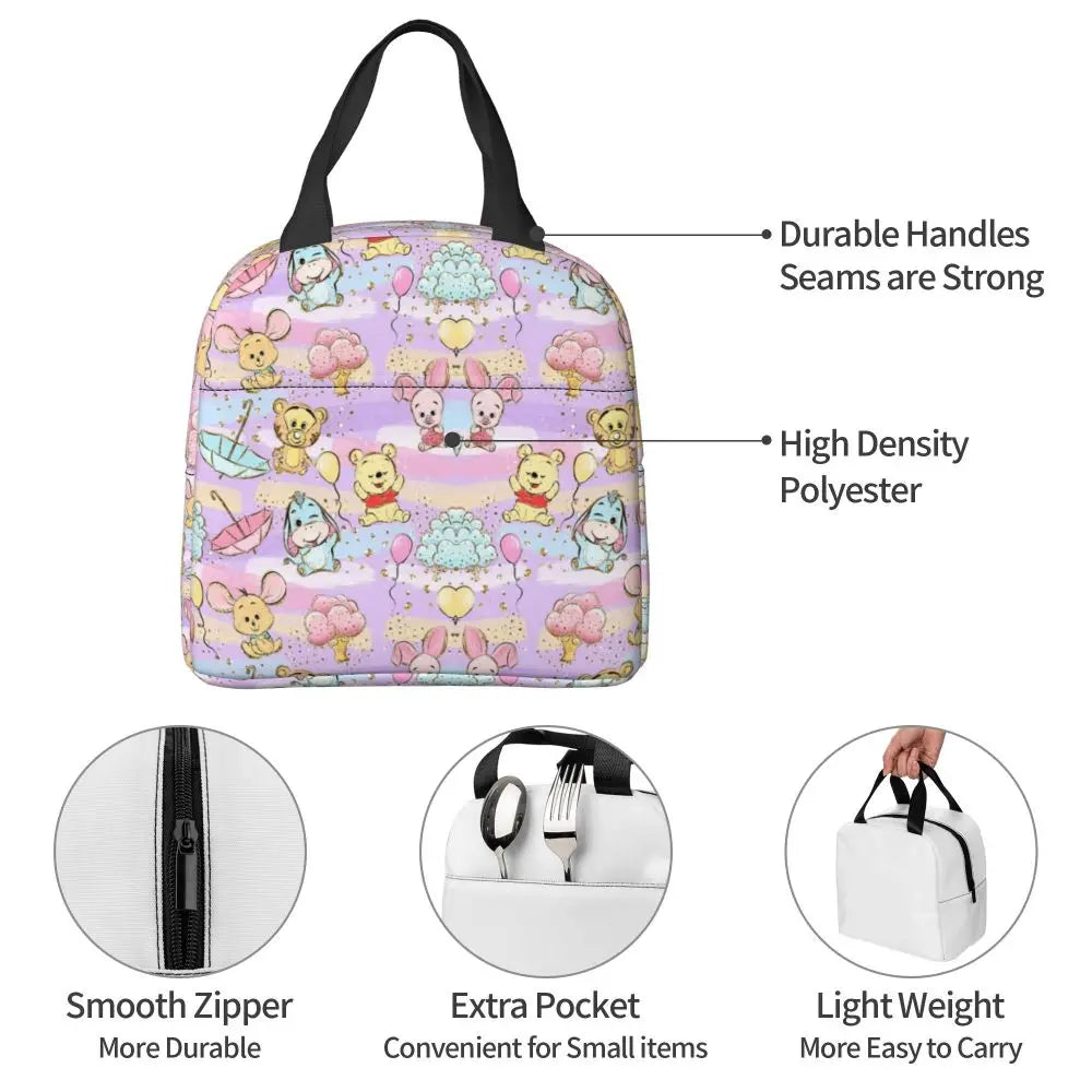 Winnie the Pooh Thermal Insulated Lunch Bags โ 21 Adorable Styles
