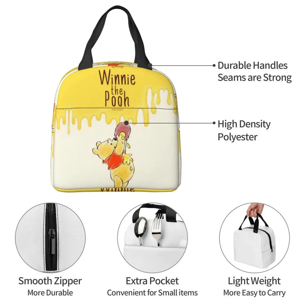 Winnie the Pooh Thermal Insulated Lunch Bags โ 21 Adorable Styles