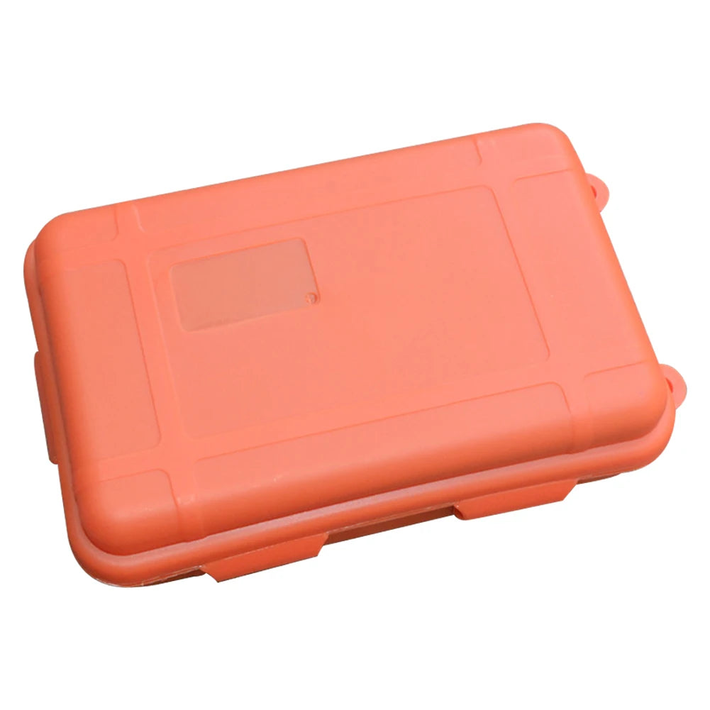 Waterproof Outdoor Survival Box – Portable Shockproof Dustproof Case for Camping, Hiking, Boating, and Geocaching