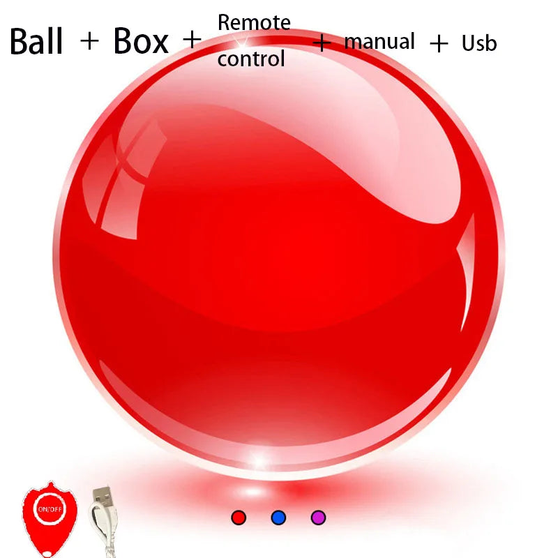 Flying Orb Boomerang Ball with LED Lights – Magic Hover Drone Spinner Toy for Kids & Adults | Stress Relief & Family Fun