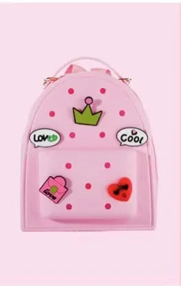 Kids Backpack Cartoon Backpacks Cute Backpacks Women Bucket Backpack Mother Kids Bags for Girl School Bag with 5 Charms