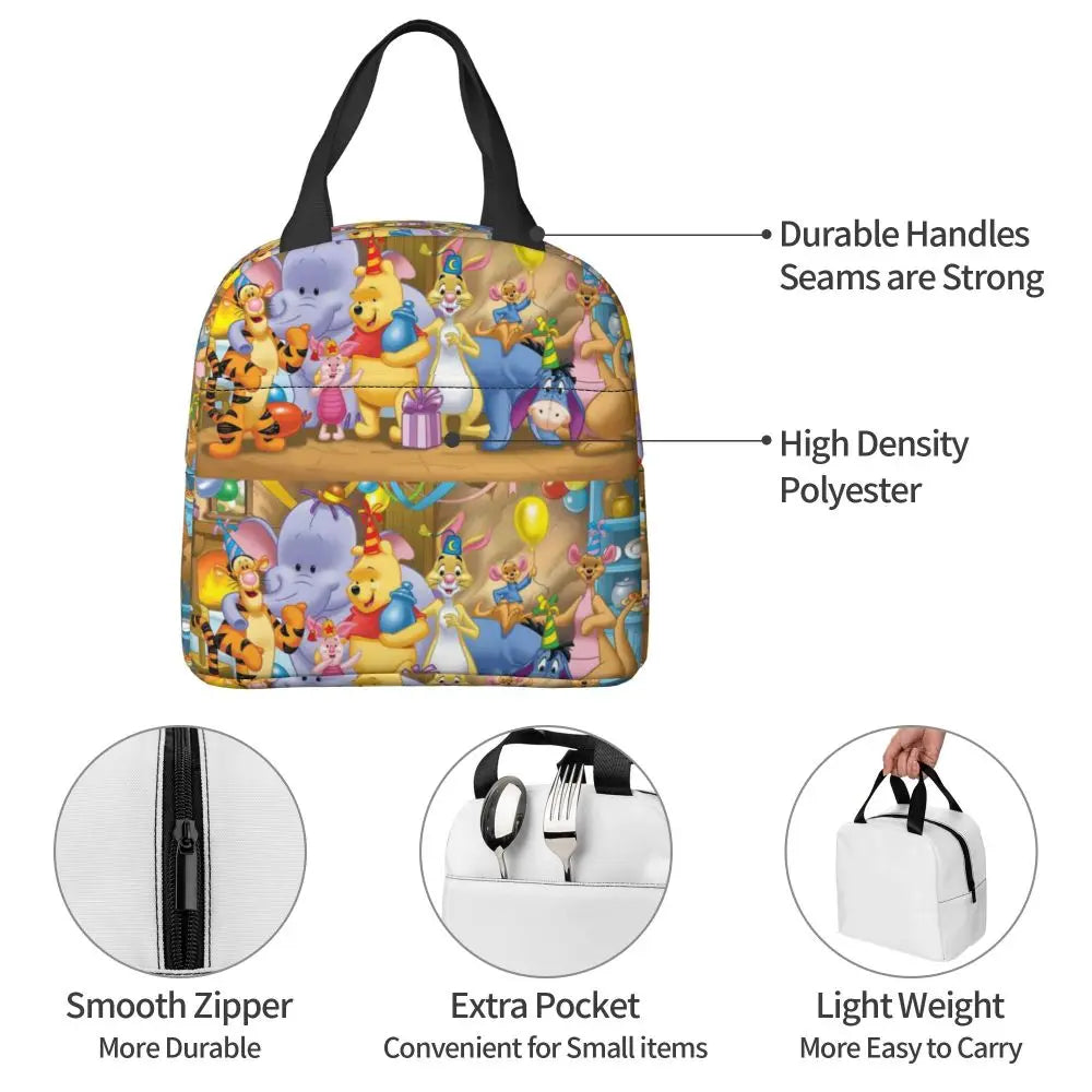 Winnie the Pooh Thermal Insulated Lunch Bags โ 21 Adorable Styles