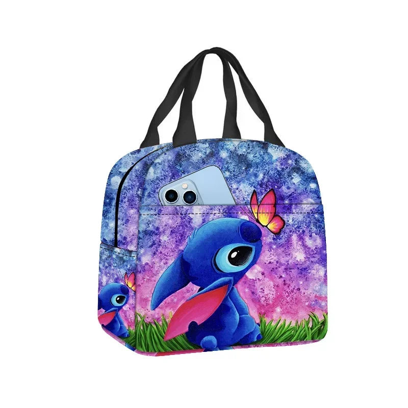 Stitch-Inspired Kids Lunch Bag β Insulated for School & Travel (Lightweight | Leak-Proof | Gift-Ready)