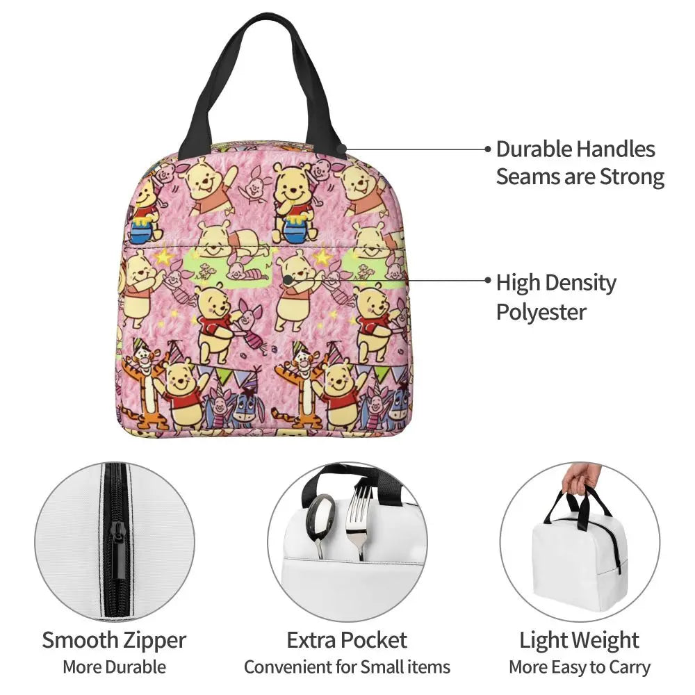 Winnie the Pooh Thermal Insulated Lunch Bags โ 21 Adorable Styles