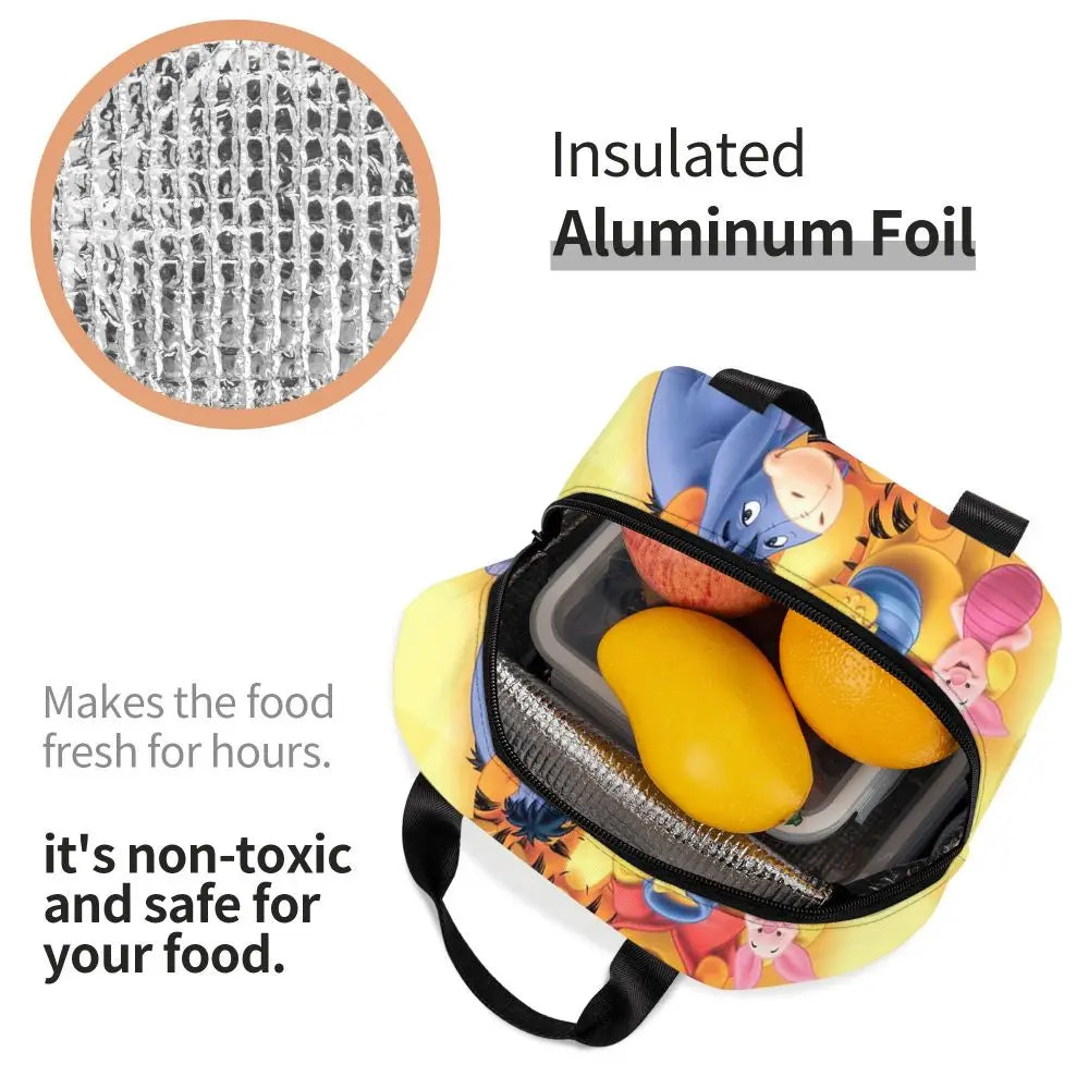 Winnie the Pooh Thermal Insulated Lunch Bags โ 21 Adorable Styles