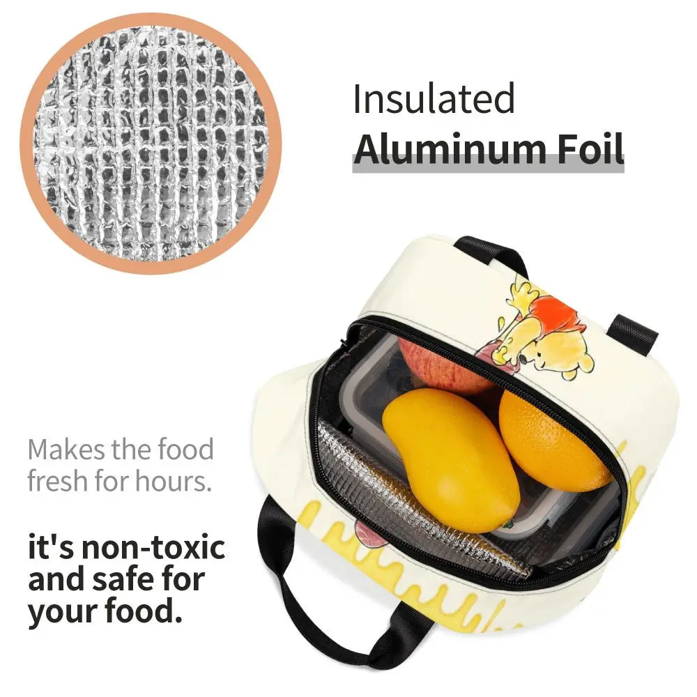 Winnie the Pooh Thermal Insulated Lunch Bags โ 21 Adorable Styles