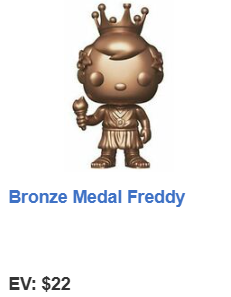 Funko Pop! Funko: Bronze Medal Freddy – Special Edition (LE 3000)